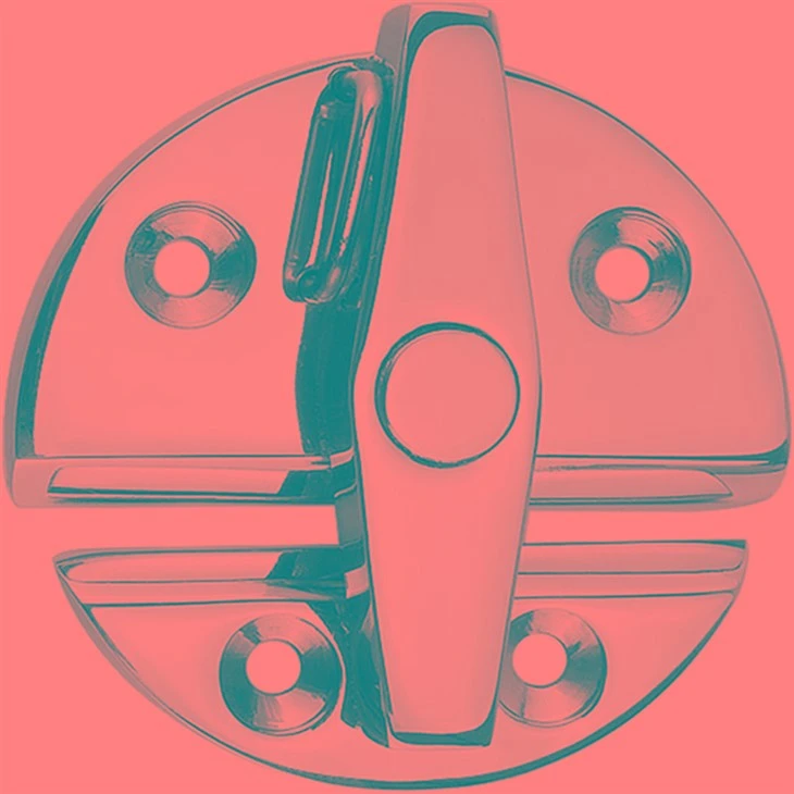 Marine Grade Chrome Plated Round Latch price